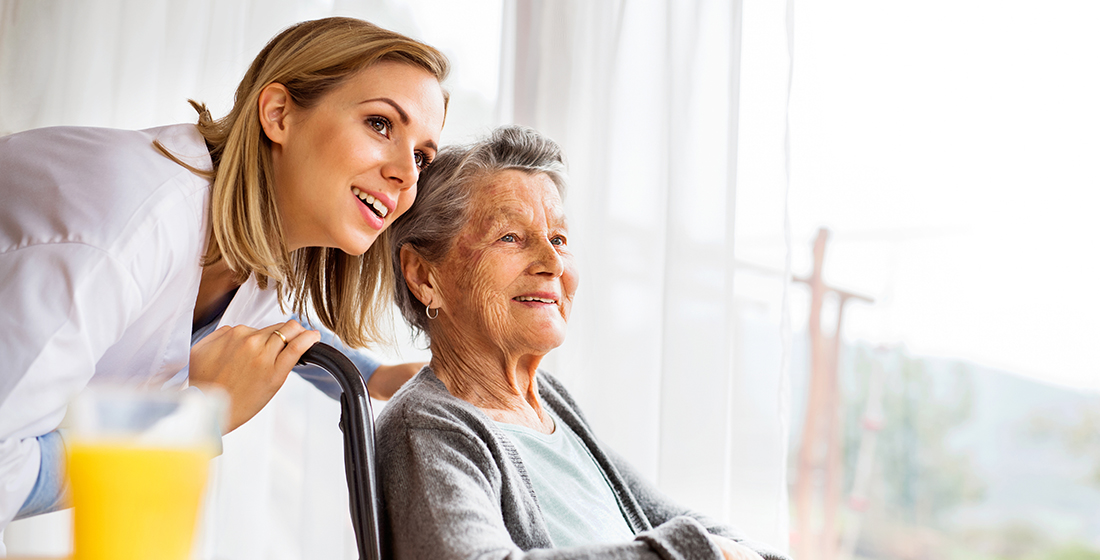 Blog 2. A senior receiving compassionate home care services in Edmonton from a dedicated Incubate Home Care caregiver, ensuring comfort and well-being.