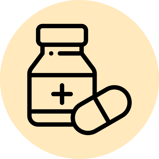 Medication Reminders icon. A senior receiving compassionate home care services in Edmonton from a dedicated Incubate Home Care caregiver, ensuring comfort and well-being.